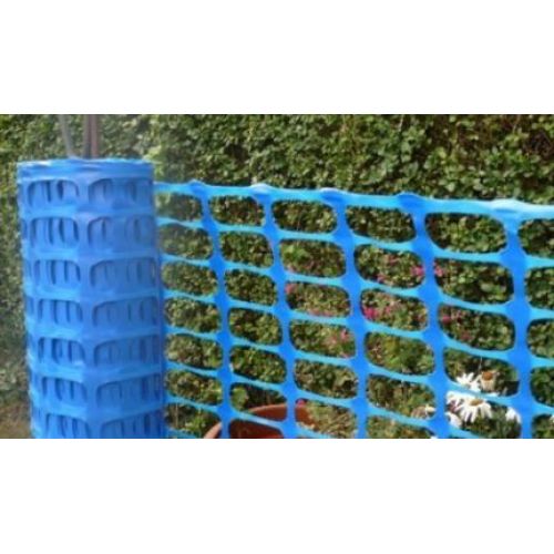 MALLA SEÑALIZACION AZUL 1X10m